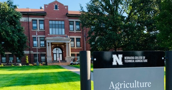 Agriculture Hall at NCTA symbolizes the legacy of agriculture education in Curtis. The Higher Learning Commission has now reaffirmed accreditation status to carry forward this legacy.