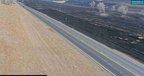 Courtesy/NDOT. Highway south of Gothenburg